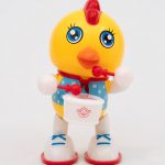 Electric dancing Chicken drumming toy LT2016-9