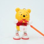 Electric dancing Pooh drumming toy with music & flashing light LDT2018-Q1