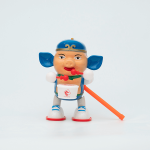 Electric dancing Chen Chen drumming toy with music & flashing light LDT2018-5
