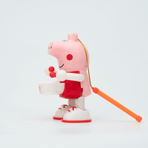 Lồng đèn con heo Peppa Pig đánh trống LDT2018-11 - Ảnh 3
