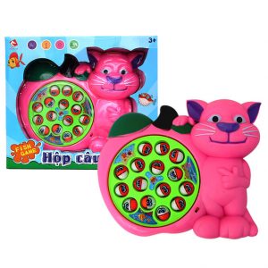 Hộp câu cá con mèo ôm táo LT-68CH - Ảnh 5