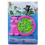 Vỉ câu cá con mèo ôm banh LT-68B